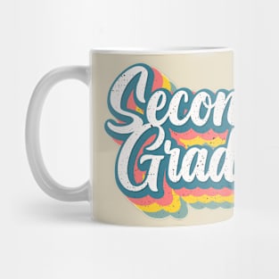 Vintage Cool Second Grade Mug